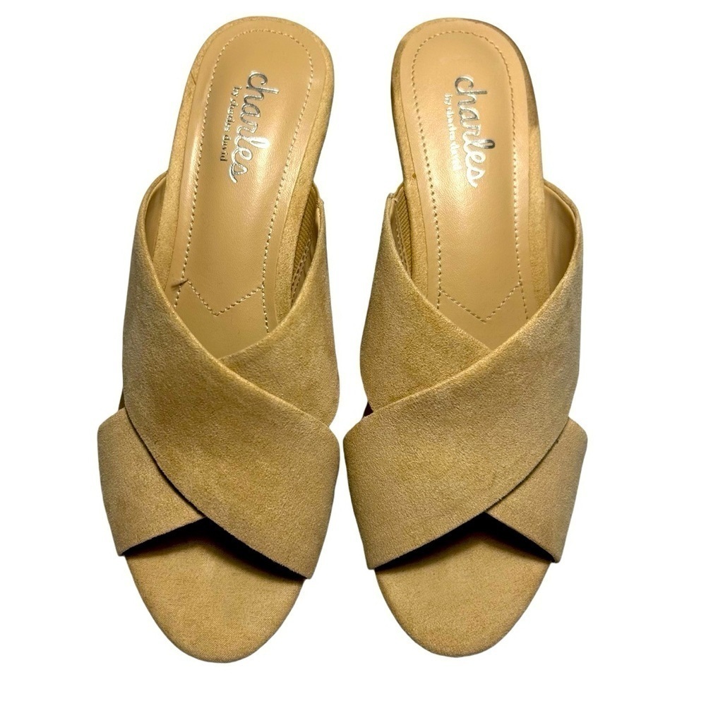 Charles By Charles David DUO WEDGE Sandals Sz 6.5 - Picture 4 of 11